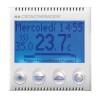 Raumthermostat wöchentlich Ave Domus-System 44 mit hintergrundbeleuchtung 441CRT Raumthermostat wöchentlich Ave Domus-System 44 mit hintergrundbeleuchtung 441CRT
