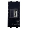 Ave Universelles USB-Ladegerät 3A Serie Life S44 Schwarz 442082USB3A Ave Universelles USB-Ladegerät 3A Serie Life S44 Schwarz 442082USB3A