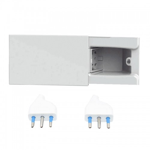 4Box 4 Module Versenkbare Steckdose verschiebbar mit universeller Steckdose weiß 4B.04.H21 4Box 4 Module Versenkbare Steckdose verschiebbar mit universeller Steckdose weiß 4B.04.H21