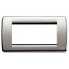 Vimar Idea Rondo Abdeckrahmen 4 Module Farbe Nickel gebürstet 16754.34 Vimar Idea Rondo Abdeckrahmen 4 Module Farbe Nickel gebürstet 16754.34