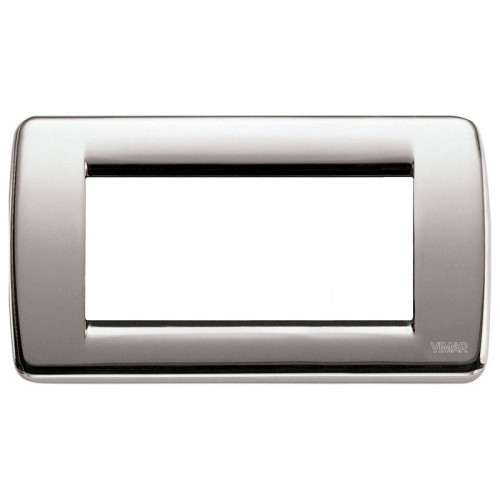 Vimar Idea Rondo Abdeckrahmen 4 Module Farbe Nickel gebürstet 16754.34 Vimar Idea Rondo Abdeckrahmen 4 Module Farbe Nickel gebürstet 16754.34