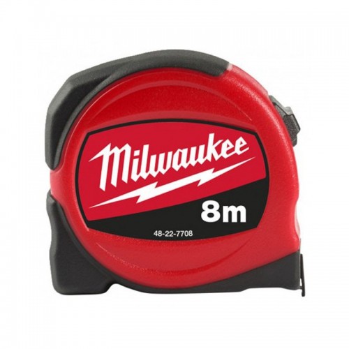 Milwaukee Slim-Bandmaß COMPACT Slim 8 Meter 48227708 Milwaukee Slim-Bandmaß COMPACT Slim 8 Meter 48227708