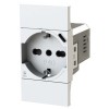4Box Bticino Living Now Zweipolige und Schuko Steckdose P40 mit USB 3.0A 4B.KW.P40.USB 4Box Bticino Living Now Zweipolige und Schuko Steckdose P40 mit USB 3.0A 4B.KW.P40.USB