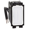 Bticino Living Now beleuchteter Kreuzschalter mit blauer LED K4004LB Bticino Living Now beleuchteter Kreuzschalter mit blauer LED K4004LB