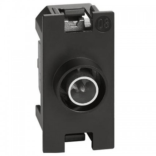Bticino Living Now koaxiale Durchgangsbuchse 1 Modul K4202P14 Bticino Living Now koaxiale Durchgangsbuchse 1 Modul K4202P14