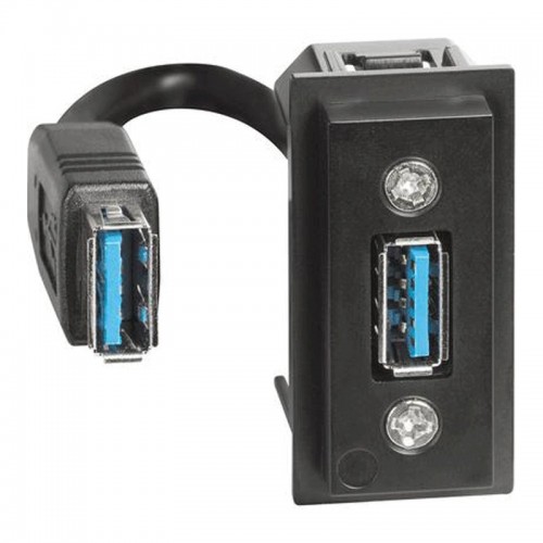Bticino Vorgeschalteter USB-Buchse Typ A K4285P Bticino Vorgeschalteter USB-Buchse Typ A K4285P