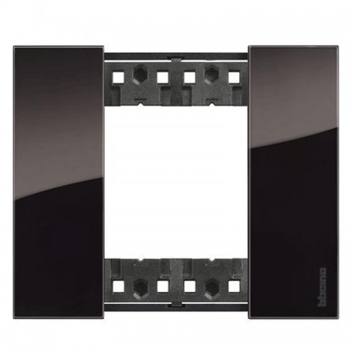 Bticino Platte Living Now 2 Module Farbe: Nacht KA4802DG Bticino Platte Living Now 2 Module Farbe: Nacht KA4802DG