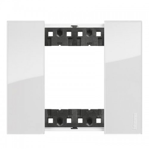 Bticino Platte Living Now 2 Module Farbe: Eis KA4802DW Bticino Platte Living Now 2 Module Farbe: Eis KA4802DW