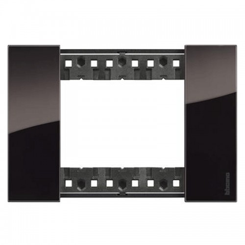 Bticino Platte Living Now 3 Module Farbe: Nacht KA4803DG Bticino Platte Living Now 3 Module Farbe: Nacht KA4803DG