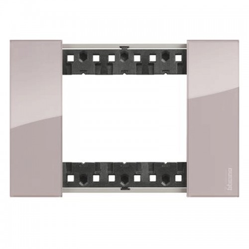 Bticino Platte Living Now 3 Module hellfarbig KA4803DM Bticino Platte Living Now 3 Module hellfarbig KA4803DM