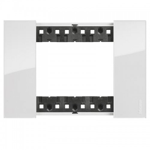 Bticino Platte Living Now 3 Module Farbe: Eis KA4803DW Bticino Platte Living Now 3 Module Farbe: Eis KA4803DW