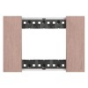 Bticino Living Now Platte, 3 Module, Farbe: Kupfer KA4803ZM Bticino Living Now Platte, 3 Module, Farbe: Kupfer KA4803ZM