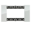 Bticino Platte Living Now 4 Module Farbe: Sky KA4804DA Bticino Platte Living Now 4 Module Farbe: Sky KA4804DA