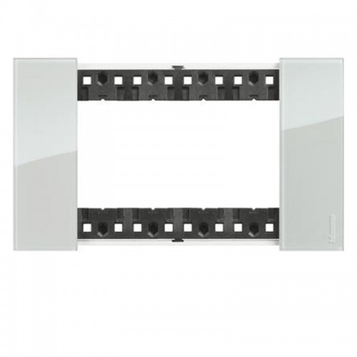 Bticino Platte Living Now 4 Module Farbe: Sky KA4804DA Bticino Platte Living Now 4 Module Farbe: Sky KA4804DA