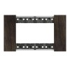 Bticino Living Now Platte, 4 Module, Farbe: Walnuss KA4804LG Bticino Living Now Platte, 4 Module, Farbe: Walnuss KA4804LG