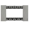 Bticino Platte Living Now 4 Module Farbe: Eis KA4804ZG Bticino Platte Living Now 4 Module Farbe: Eis KA4804ZG