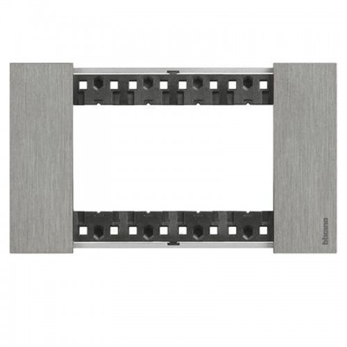 Bticino Platte Living Now 4 Module Farbe: Eis KA4804ZG Bticino Platte Living Now 4 Module Farbe: Eis KA4804ZG