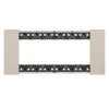 Bticino Platte Living Now 6 Module Fabre: Sand KA4806KM Bticino Platte Living Now 6 Module Fabre: Sand KA4806KM