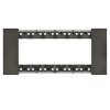 Bticino Platte Living Now 6 Module Farbe: Space KA4806NG Bticino Platte Living Now 6 Module Farbe: Space KA4806NG