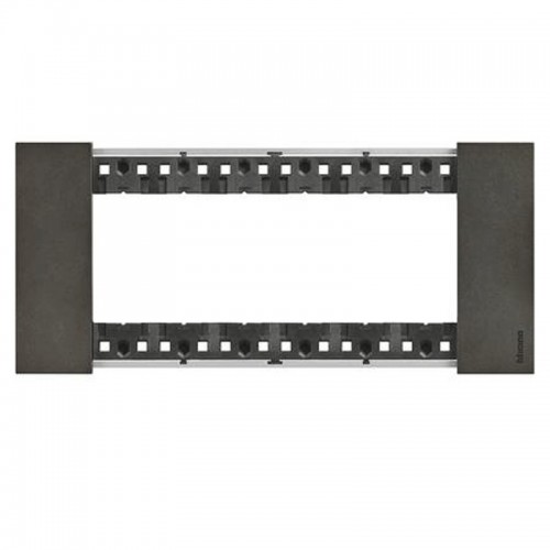 Bticino Platte Living Now 6 Module Farbe: Space KA4806NG Bticino Platte Living Now 6 Module Farbe: Space KA4806NG