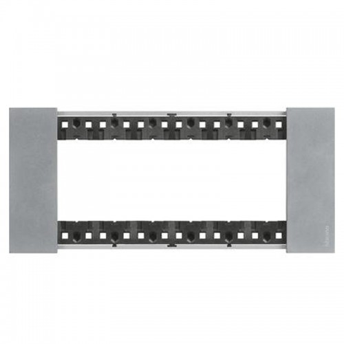 Bticino Platte Living Now 6 Module Farbe: Moon KA4806NW Bticino Platte Living Now 6 Module Farbe: Moon KA4806NW