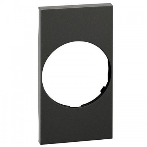 Bticino Cover Living Now für austauschbare Stablampe, 2 Module, schwarz KG04 Bticino Cover Living Now für austauschbare Stablampe, 2 Module, schwarz KG04