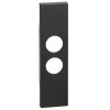 Bticino Cover Living Now für TV-Buchse TV-SAT 1 Modul schwarz KG09 Bticino Cover Living Now für TV-Buchse TV-SAT 1 Modul schwarz KG09