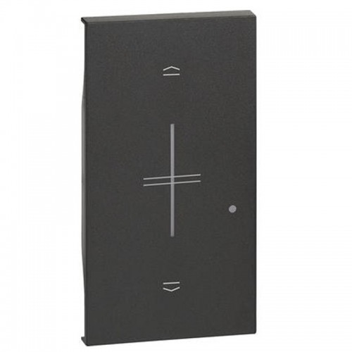 Bticino Cover Living Now für angeschlossene Verschlusssteuerung 2 Module schwarz KG32M2 Bticino Cover Living Now für angeschlossene Verschlusssteuerung 2 Module schwarz KG32M2