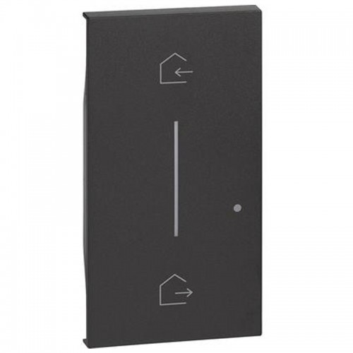 Bticino Living Now beleuchtbare Abdeckung, Symbol: ENTRA&ESCI Wireless, Schwarz KG40M2 Bticino Living Now beleuchtbare Abdeckung, Symbol: ENTRA&ESCI Wireless, Schwarz KG40M2