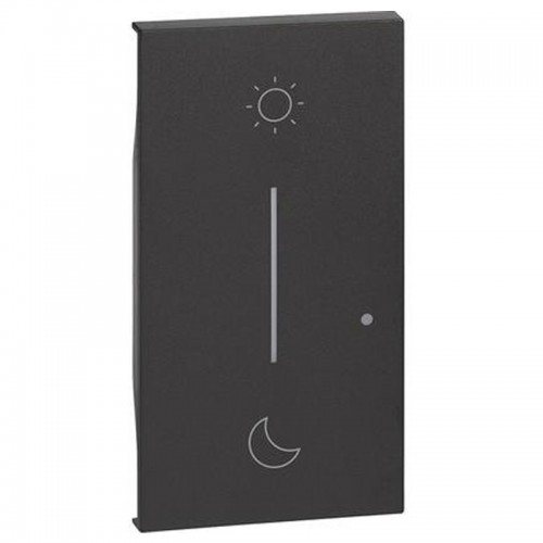Bticino Living Now beleuchtbare Abdeckung, Symbol: NOTTE&GIORNO Wireless Schwarz KG41M2 Bticino Living Now beleuchtbare Abdeckung, Symbol: NOTTE&GIORNO Wireless Schwarz KG41M2