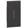 Abdeckung Bticino Living Now lichtschalter wireless schwarz KG42M2 Abdeckung Bticino Living Now lichtschalter wireless schwarz KG42M2