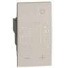 Elektronischer Raumthermostat Bticino Living Now 230V sand KM4441 Elektronischer Raumthermostat Bticino Living Now 230V sand KM4441