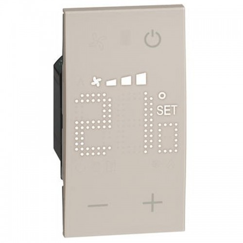 Bticino Living Now Raumthermostat Farbe Sand KM4691 Bticino Living Now Raumthermostat Farbe Sand KM4691