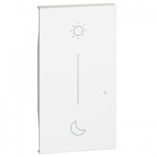 Bticino Living Now beleuchtbare Abdeckung, Symbol: NOTTE&GIORNO Wireless Weiß KW41M2 Bticino Living Now beleuchtbare Abdeckung, Symbol: NOTTE&GIORNO Wireless Weiß KW41M2
