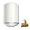 Atlantic elektrischer Warmwasserbereiter Ego 10 Liter, Vertikal über den Waschbecken 821246 Atlantic elektrischer Warmwasserbereiter Ego 10 Liter, Vertikal über den Waschbecken 821246