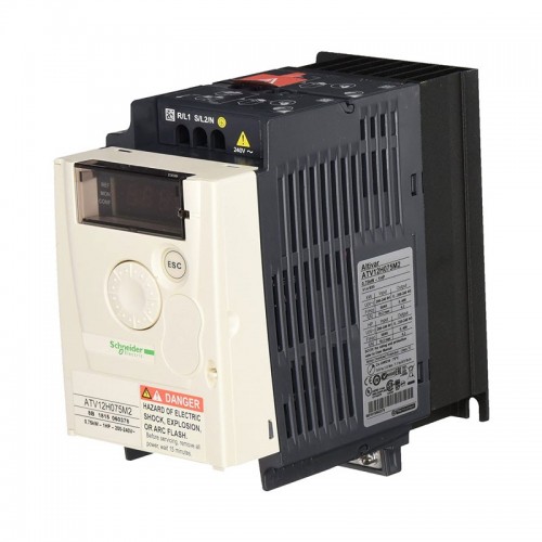 Wechselrichter Telemecanique ATV12 0.75KW 240V 1HP ATV12H075M2 Wechselrichter Telemecanique ATV12 0.75KW 240V 1HP ATV12H075M2