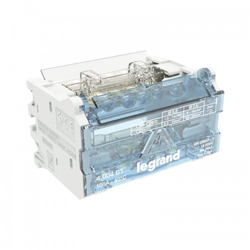 Bticino 100A Reihenklemme 2 Pole 7 Löcher 4 Module 400401 Bticino 100A Reihenklemme 2 Pole 7 Löcher 4 Module 400401