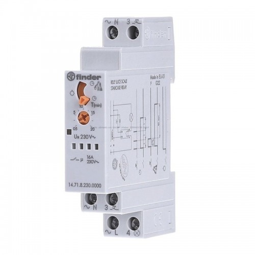 Finder modulares Relais Treppenhausleuchte 1471 FIN14718230 Finder modulares Relais Treppenhausleuchte 1471 FIN14718230