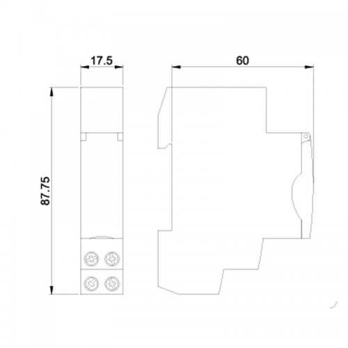 Orbis T22 Timer-Licht Scale-anlagen, 3/4-draht-OB063031 Orbis T22 Timer-Licht Scale-anlagen, 3/4-draht-OB063031