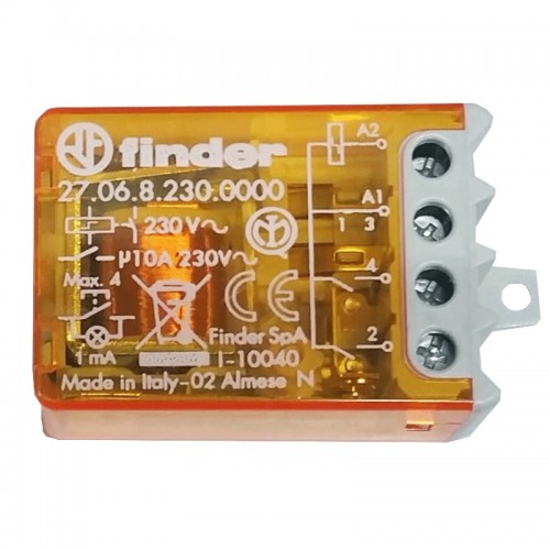 Finder Stromstoßschalter Relais 3 Sequenzen 230V 27.06 27068230 Finder Stromstoßschalter Relais 3 Sequenzen 230V 27.06 27068230
