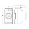Orbis SUPRA QRD Zeitschaltuhr mit 2,5-Modul-Kavität OB290232N Orbis SUPRA QRD Zeitschaltuhr mit 2,5-Modul-Kavität OB290232N