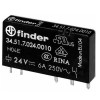 Elektromagnetische Schnittstelle Relais Finder 24V 6A 170mW 345170240010 Elektromagnetische Schnittstelle Relais Finder 24V 6A 170mW 345170240010