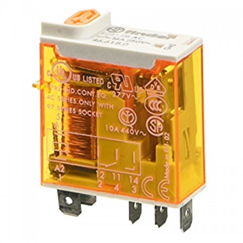 Industrielles Mini-Relais Finderspule 24V AC 16A 466180240040 Industrielles Mini-Relais Finderspule 24V AC 16A 466180240040