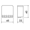 Perry elektromechanisches Stromstoßrelais 230V 1RI01230ACPC Perry elektromechanisches Stromstoßrelais 230V 1RI01230ACPC