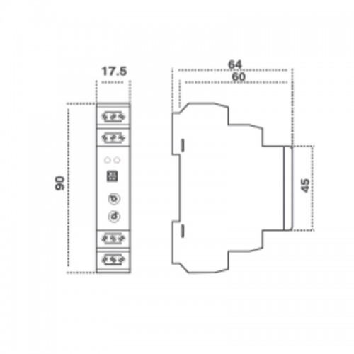 Dämmerungsschalter Orbis VEGADIN inklusive modularer Messsonde OB131612 Dämmerungsschalter Orbis VEGADIN inklusive modularer Messsonde OB131612