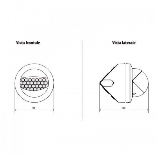 Vemer Sensor Eck-Bewegungsmelder für die Wandmontage VE767400 Vemer Sensor Eck-Bewegungsmelder für die Wandmontage VE767400