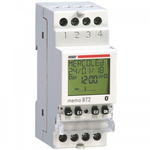 Vemer Memo BT2 VE767700 elektronische Digitalschaltuhr Vemer Memo BT2 VE767700 elektronische Digitalschaltuhr