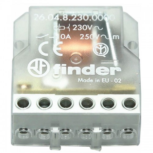 Finder Stromstoßschalter Relais 230v 26048230 Finder Stromstoßschalter Relais 230v 26048230
