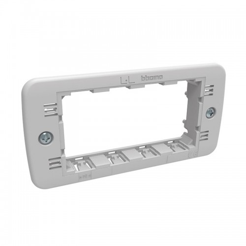 Bticino Livinglight 4-Modul-Halterung für Interlink-Säulen 120055 Bticino Livinglight 4-Modul-Halterung für Interlink-Säulen 120055