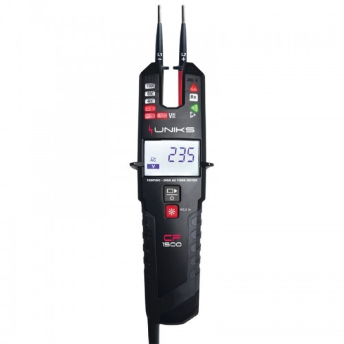 Uniks Stromzange mit Multimeter 2 Pole 1500V DC CF1500 Uniks Stromzange mit Multimeter 2 Pole 1500V DC CF1500